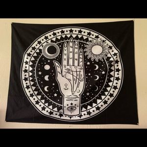 Hand Palm Tapestry